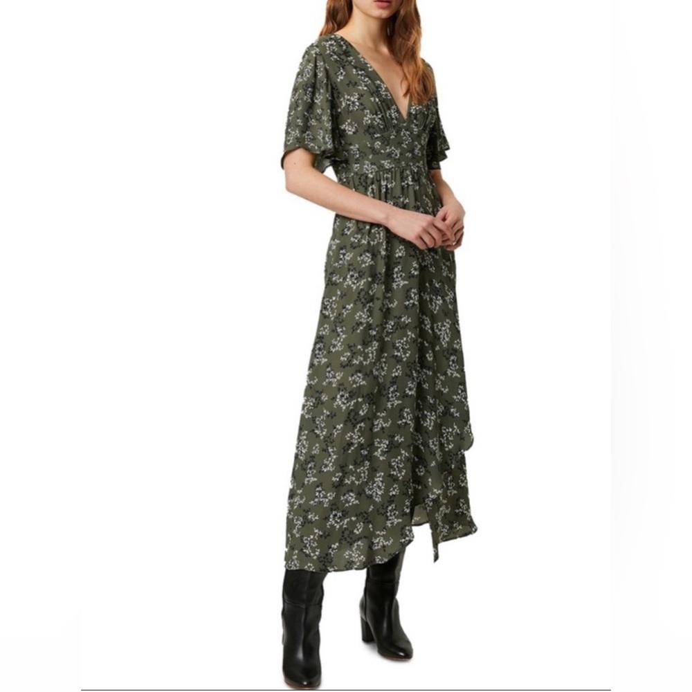 NEVER WORN WITH TAGS * Priced to sell * French Connection Ansa Crepe Maxi Dress